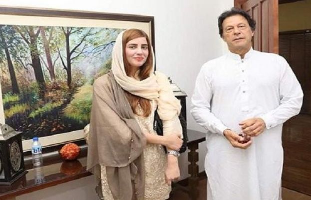 zartaj gull and imran khan